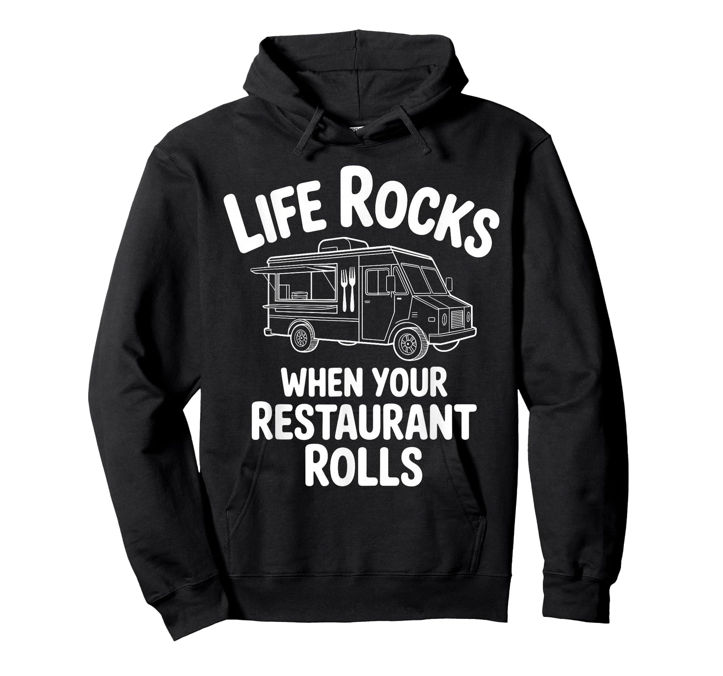 Funny Food Truck Design for Men Women Kids Food Truck Owners T-Shirt