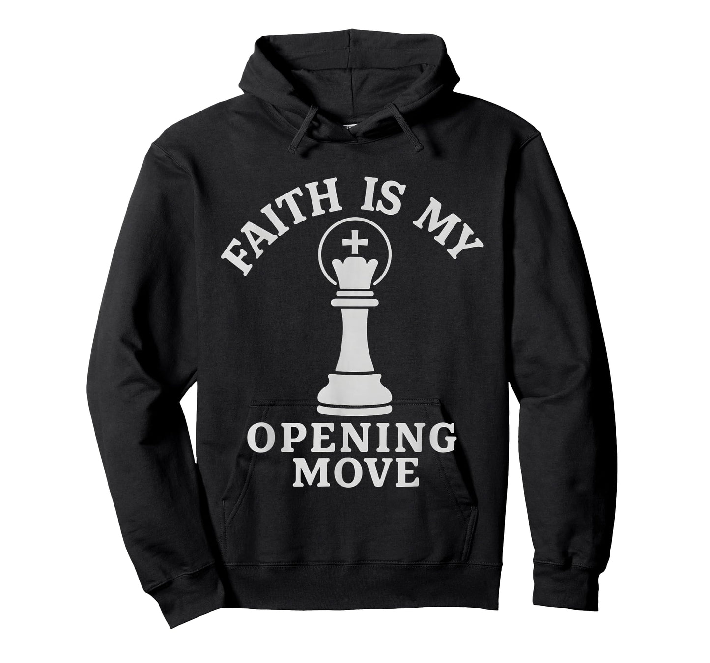 Faith is My Opening Move Christian Chess Player T-Shirt