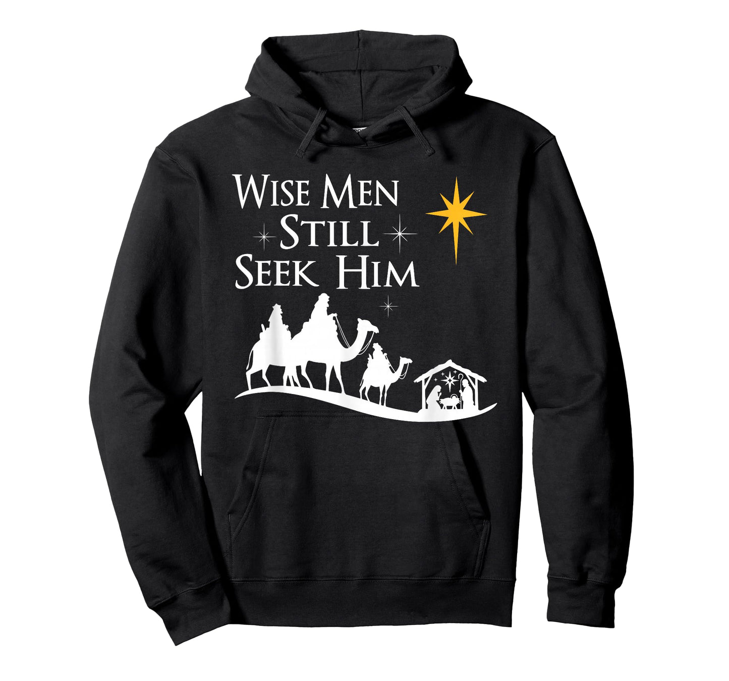 Wise Men Still Seek Him Christian Christmas Jesus Design T-Shirt