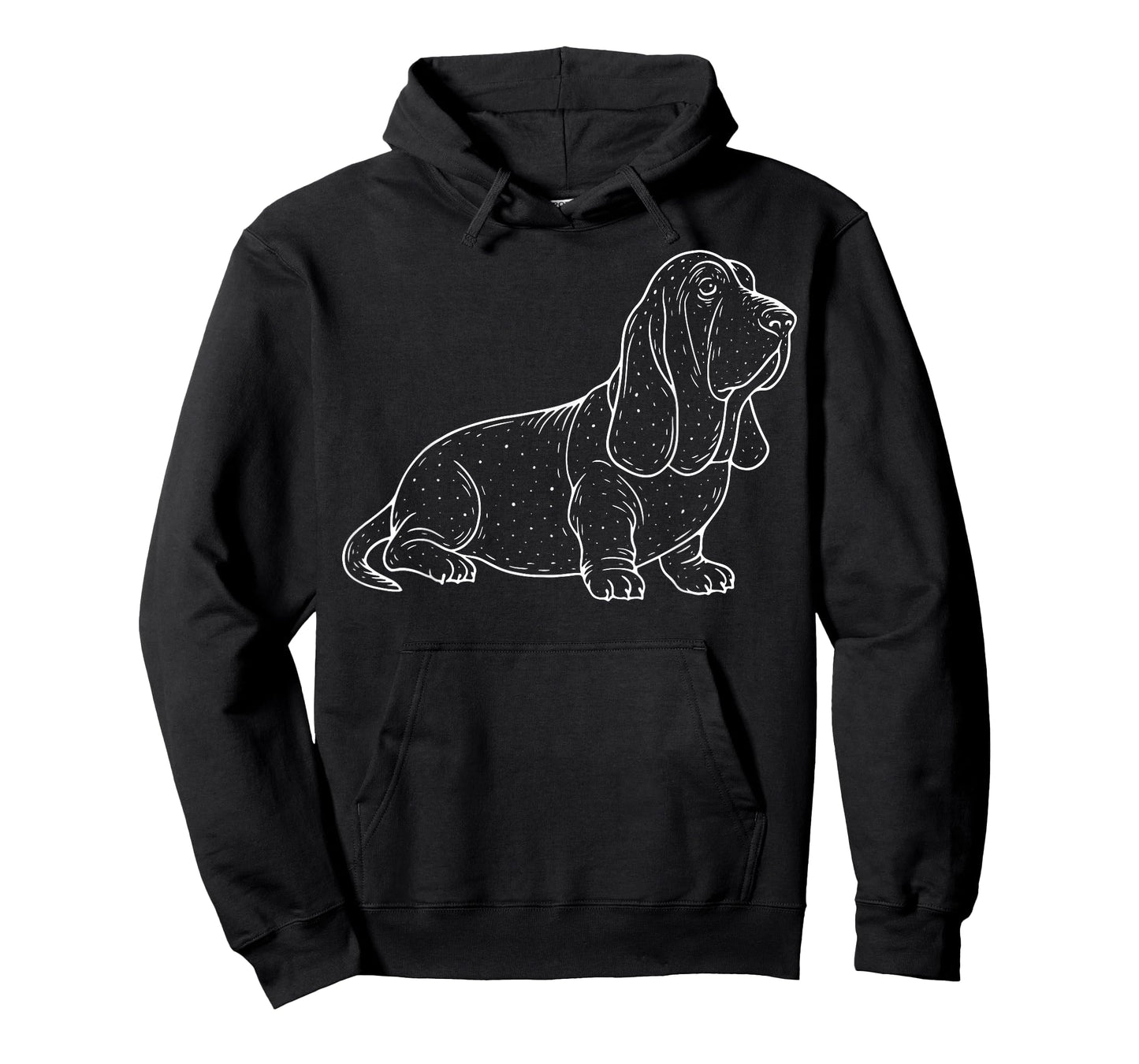 Basset Hound Illustration T-Shirt