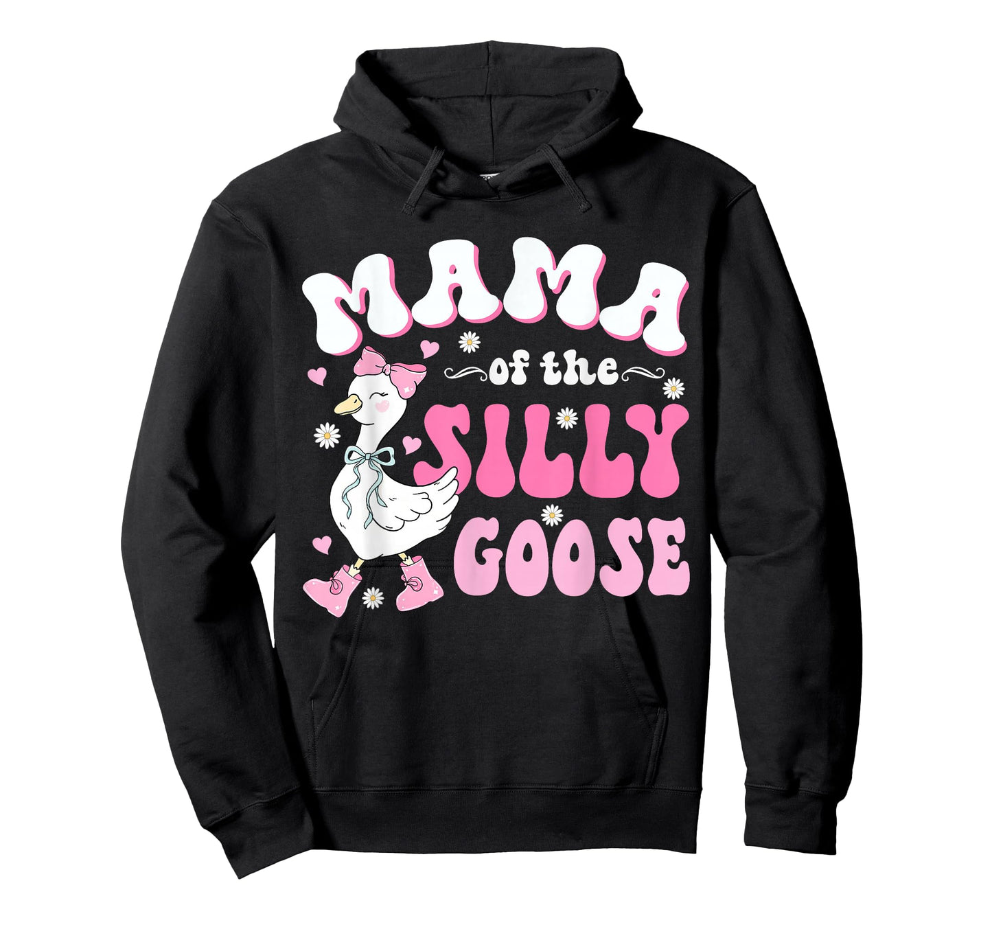 Mama of The Silly Goose First Birthday Party Family Matching T-Shirt