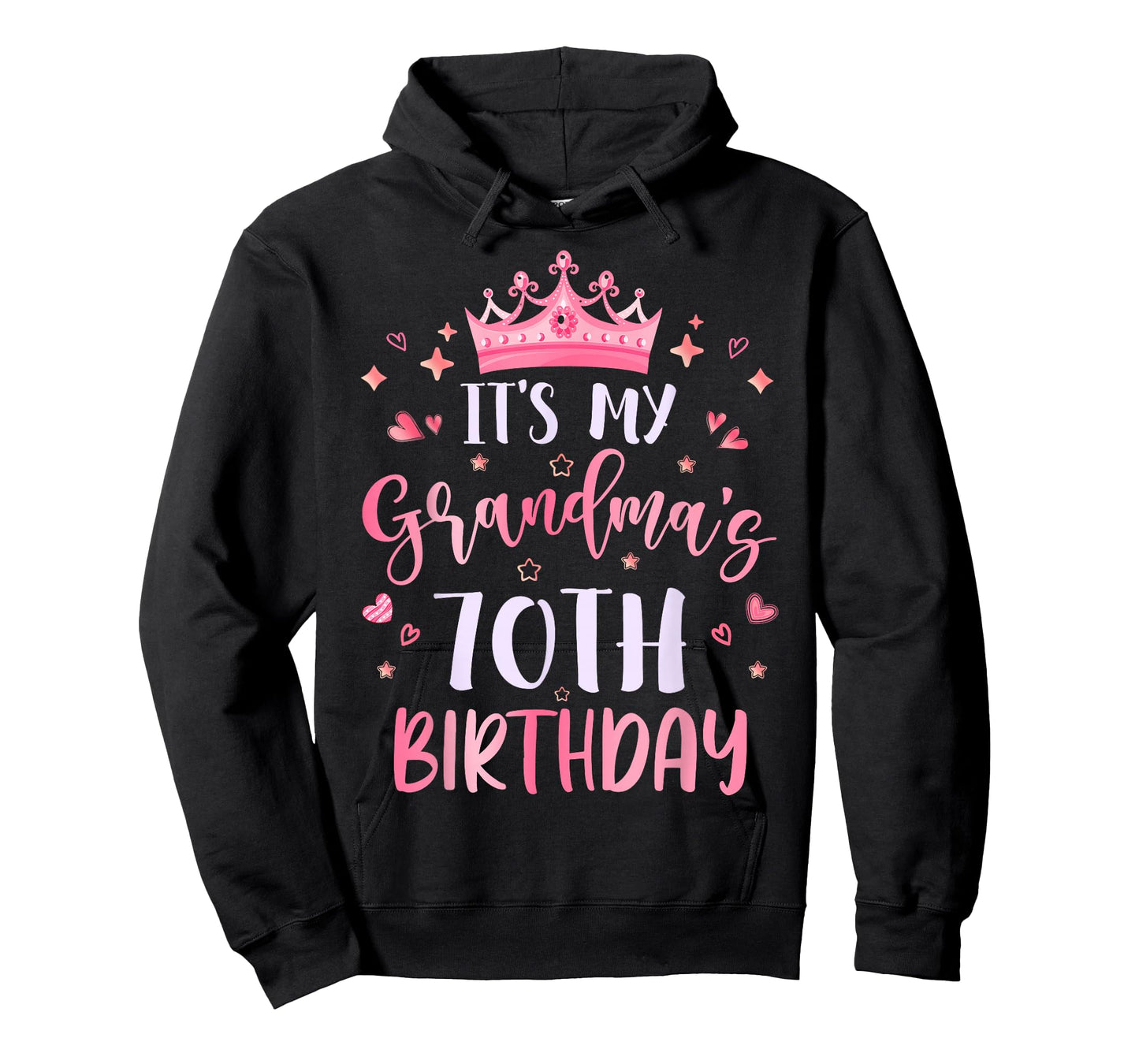 It's My Grandma's 70th Birthday Pink Happy 70 Years Old T-Shirt