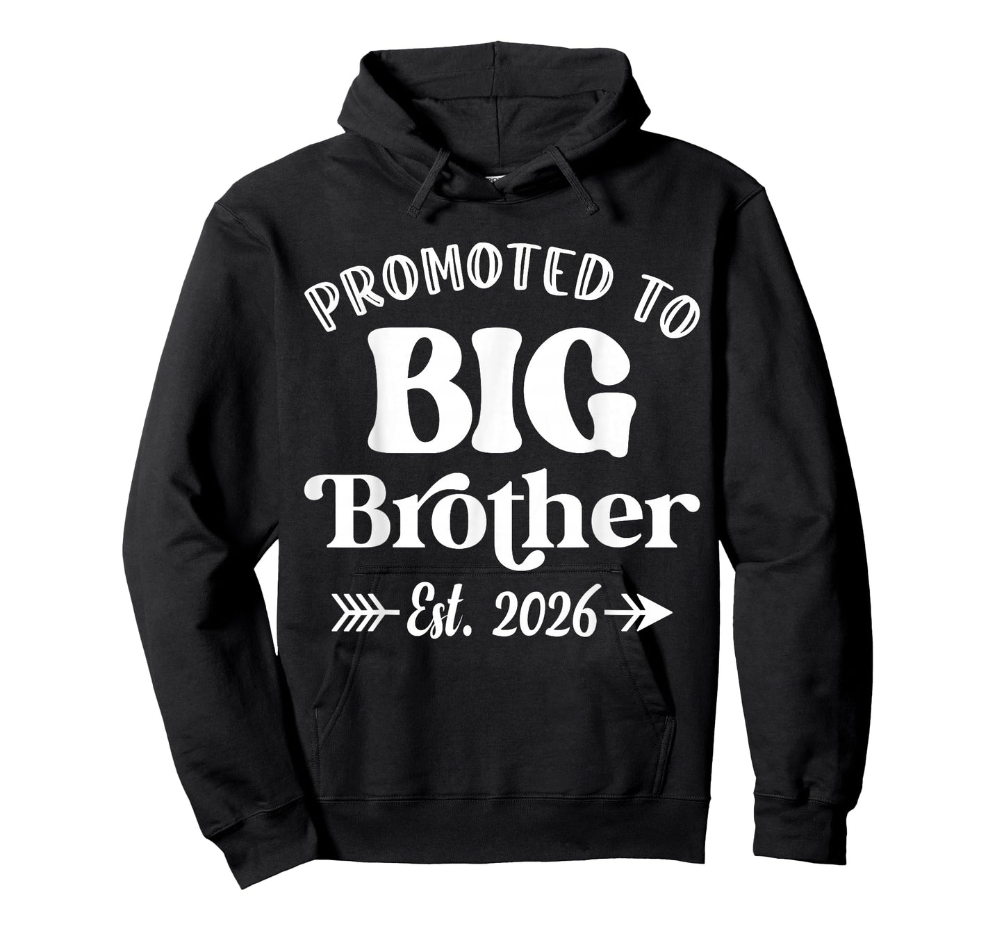 Promoted to Big Brother Finally est 2026 Funny Boys Kids T-Shirt