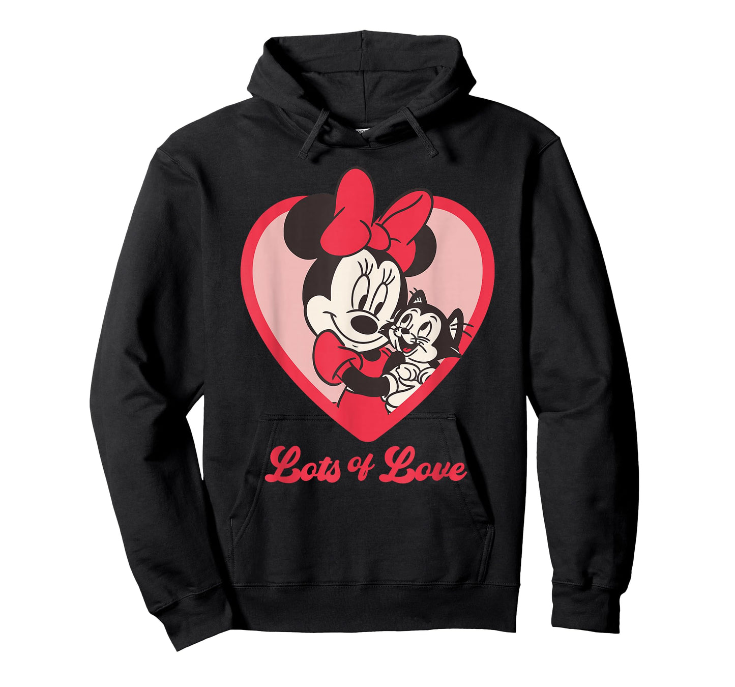Disney Minnie Mouse Lots of Love Minnie & Figaro The Cat T-Shirt