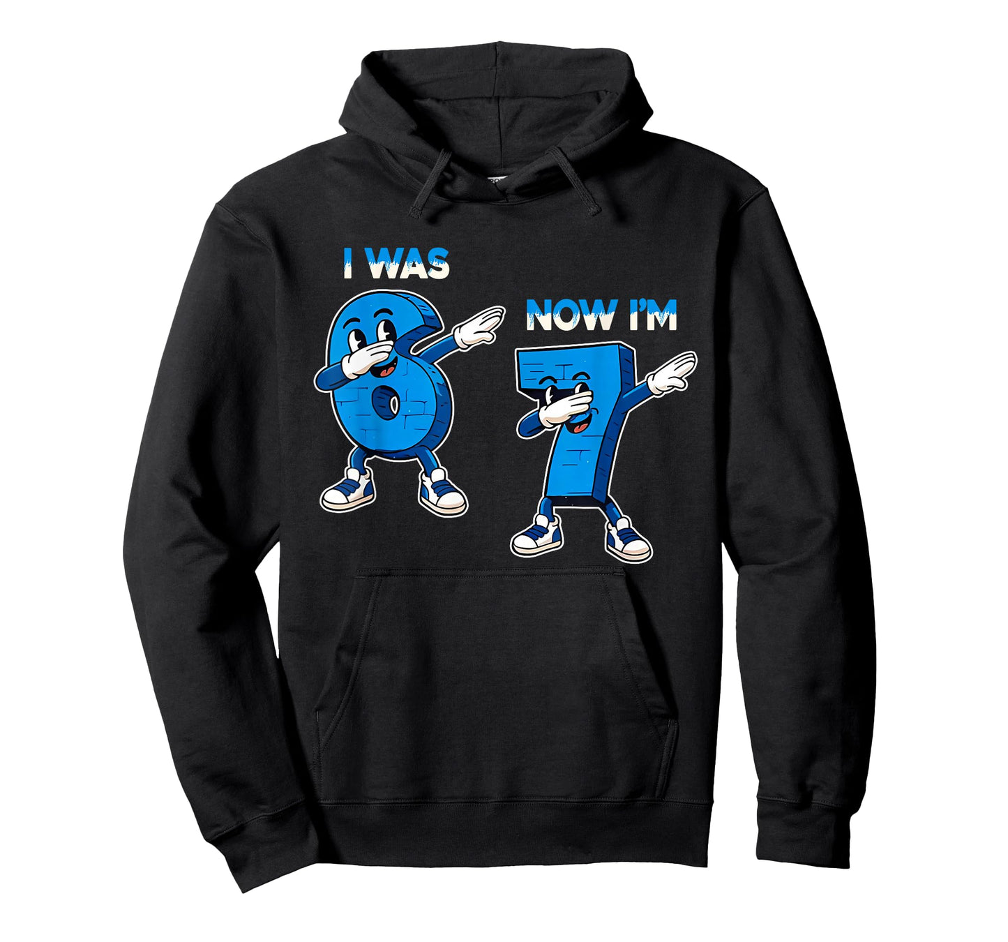 I was 6 Now I'm 7 Funny Six Seven 67 Meme Kids 7th Birthday T-Shirt