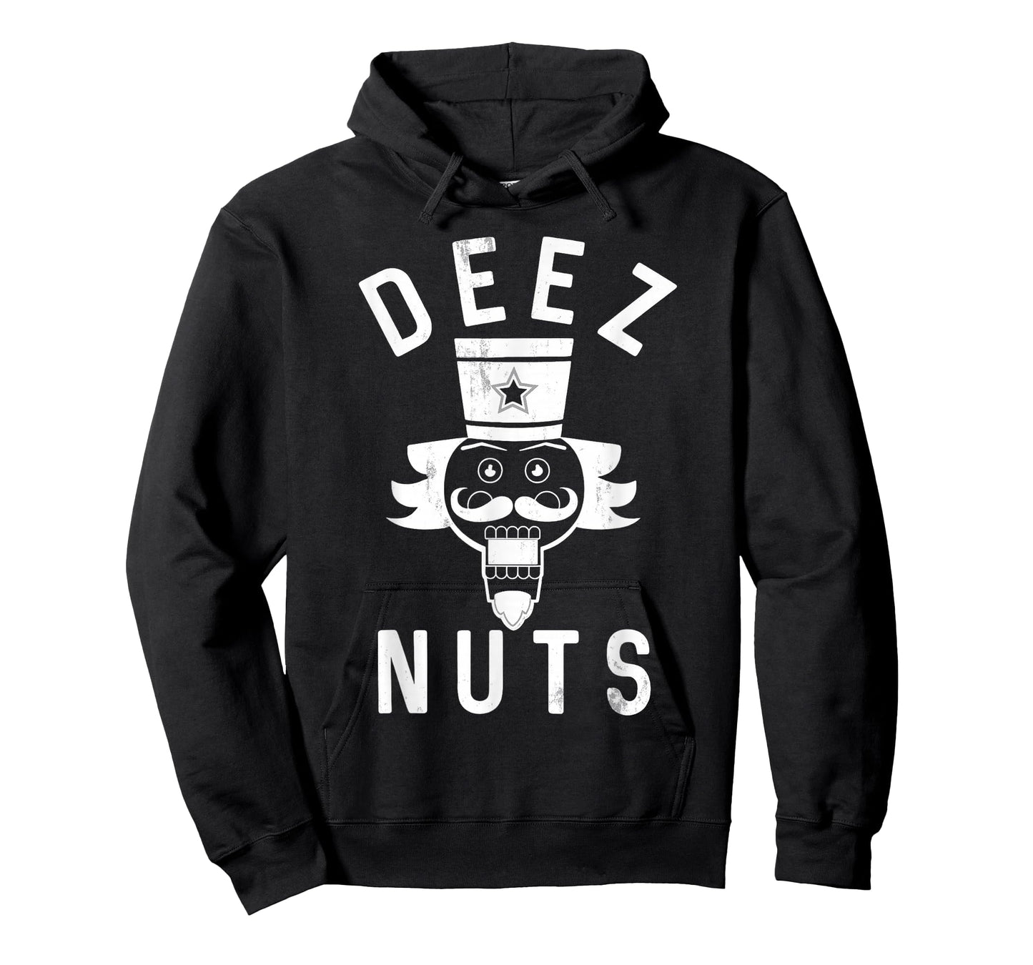 Deez Nuts Nutcracker Christmas Pun Mens Humor Vintage T-Shirt