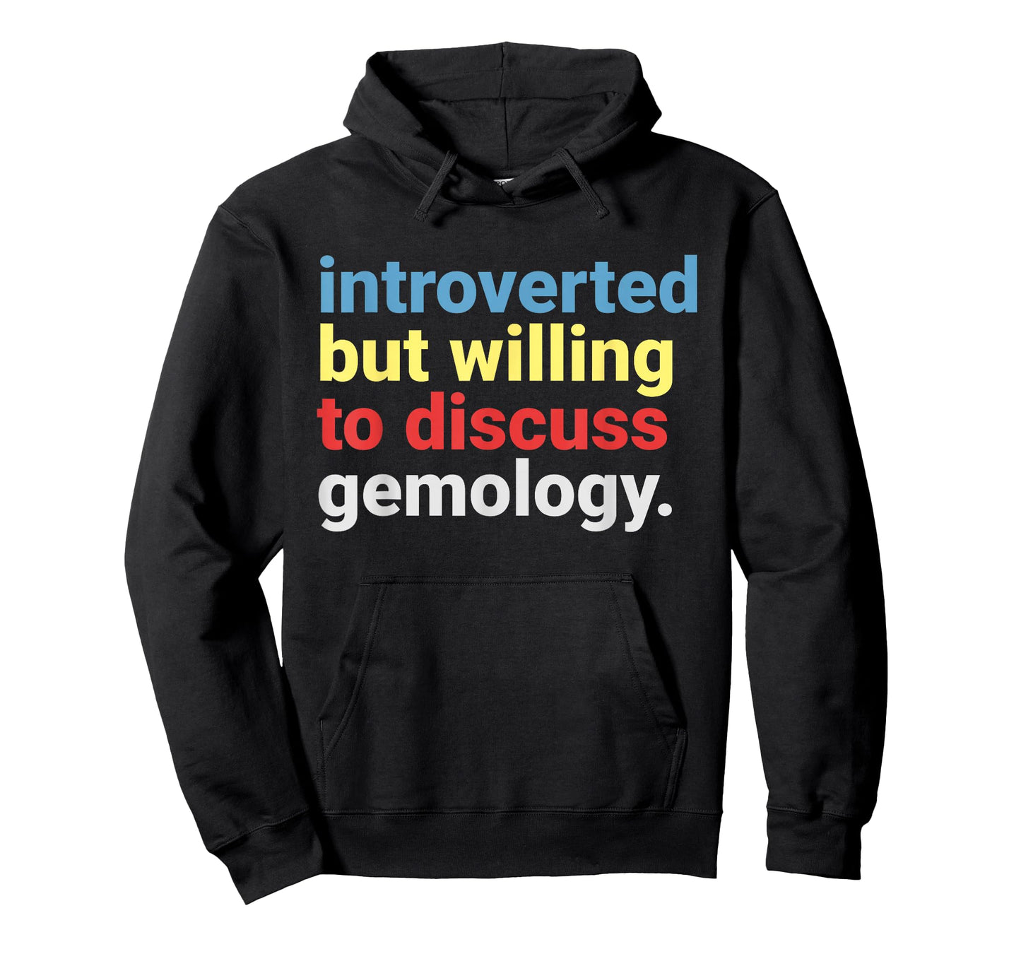 Retro Introverted But Gemology Lover Funny T-Shirt