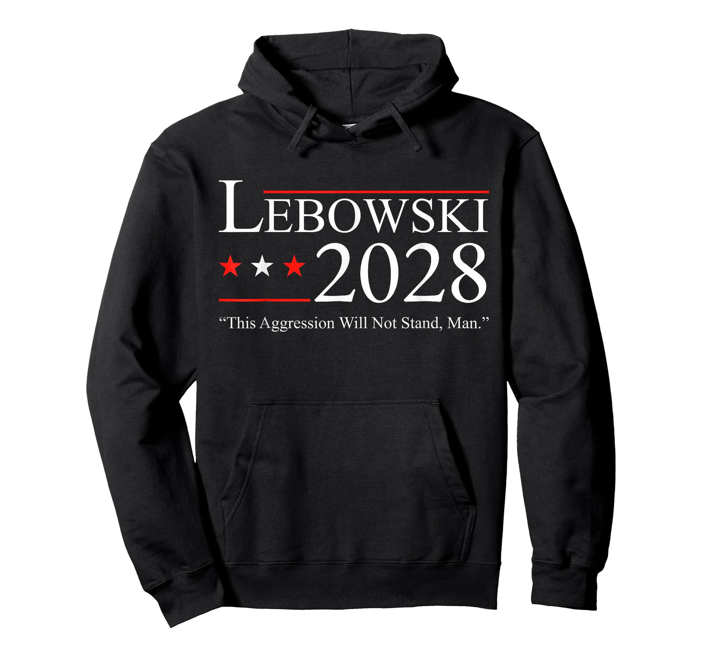 Funny Political Name Lebowski Political Election Vote 2028 T-Shirt