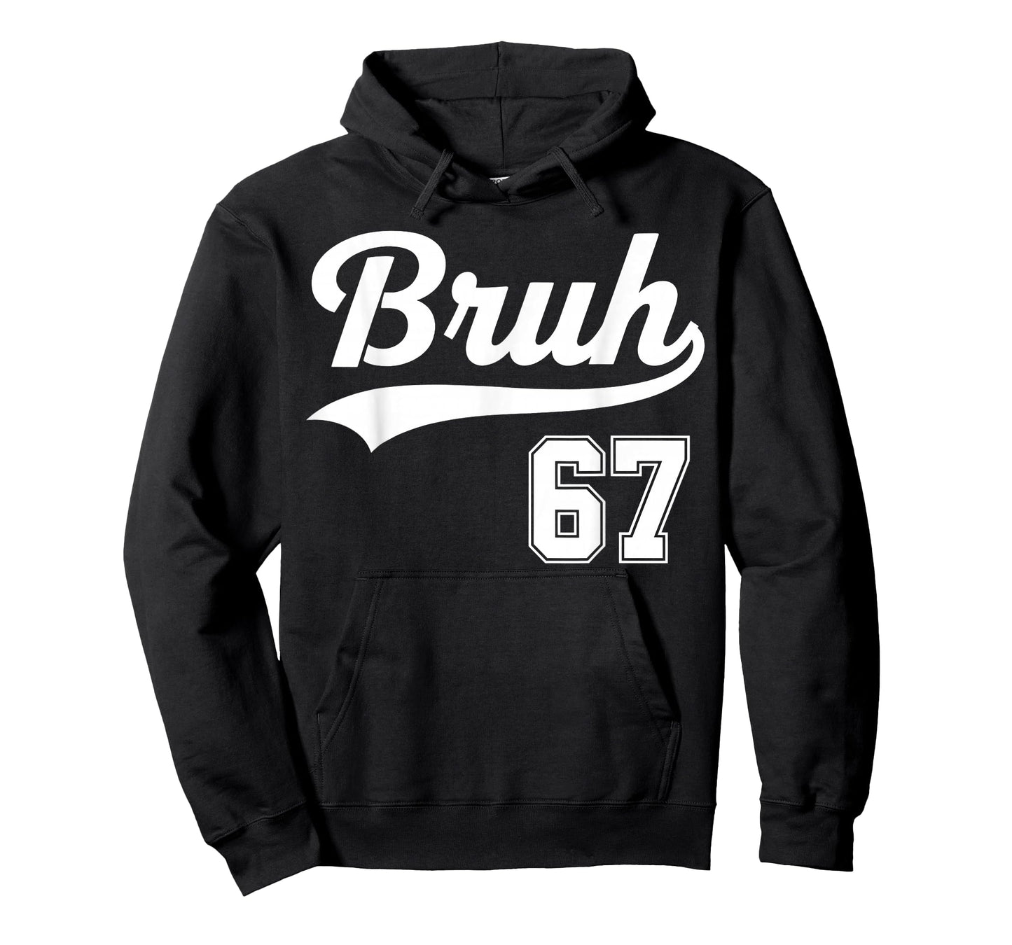 Funny 67 six Seven Bruh Meme Baseball Style T-Shirt