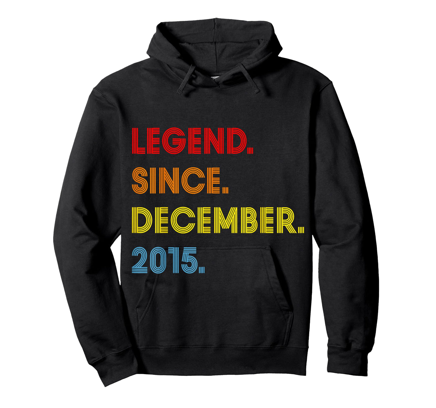 10 Year Old Legend Since December 2015 10th Birthday Boy T-Shirt