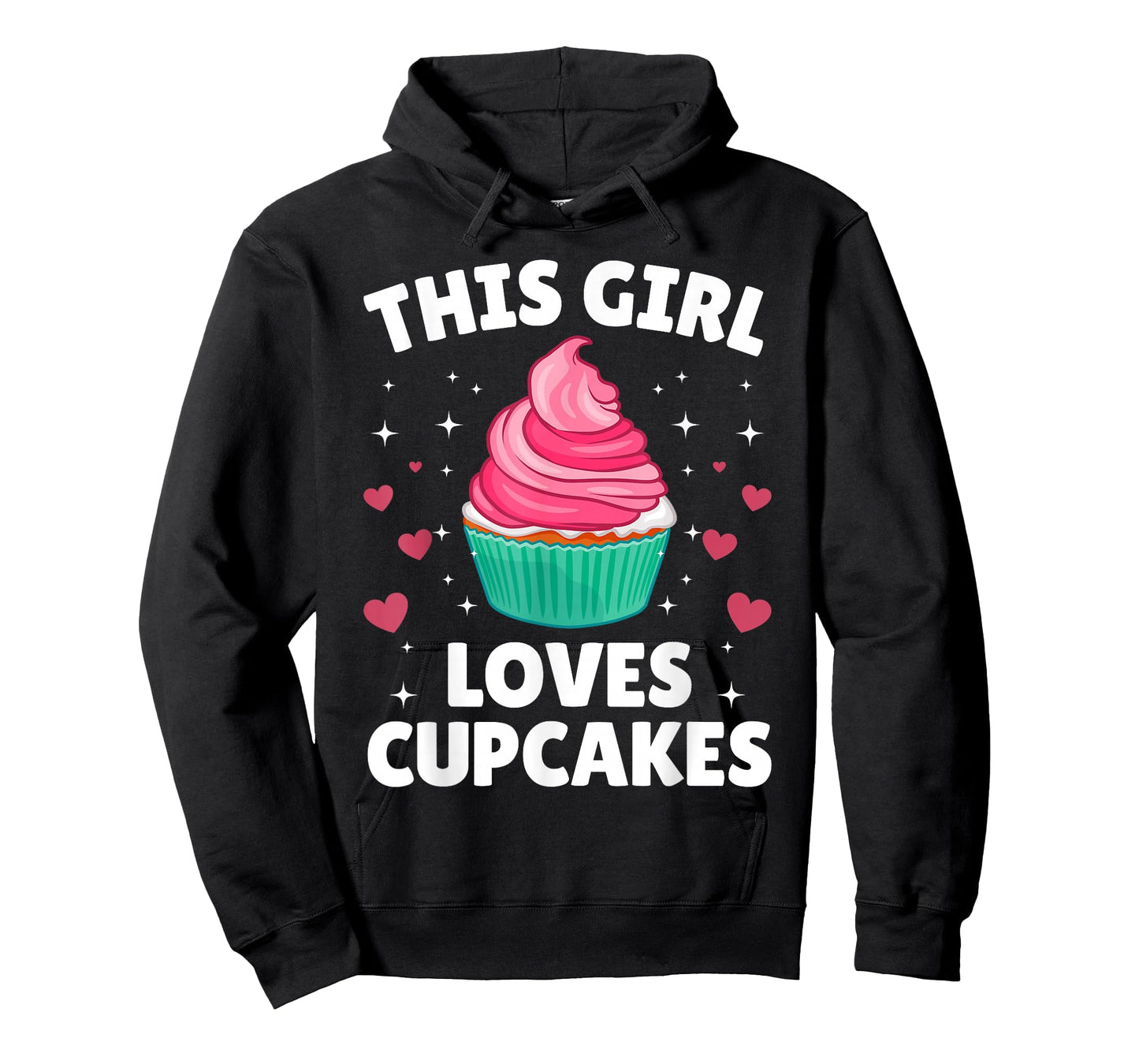 Best Cupcake Art for Women Girls Pastry Chef Cupcake Lover T-Shirt