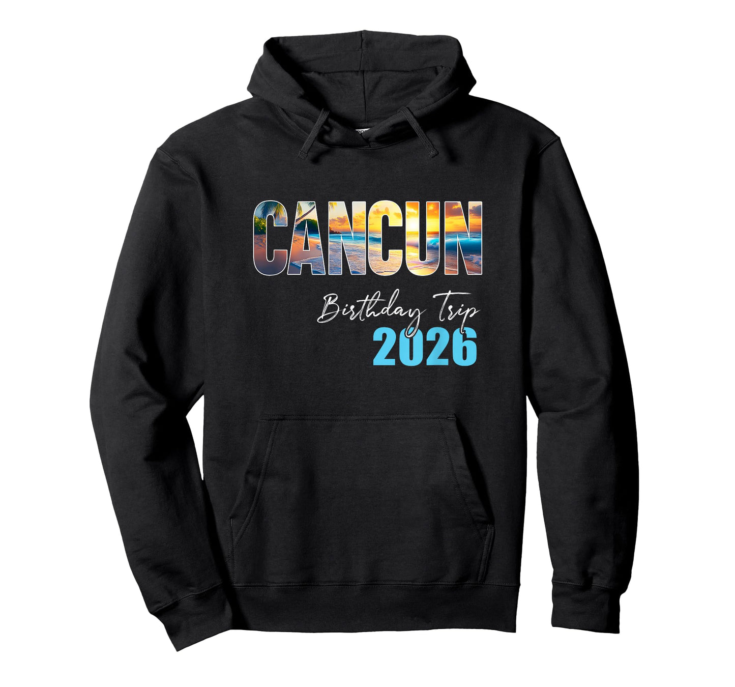 Cancun Birthday Trip 2026 Vacation Party Crew Cruise T-Shirt