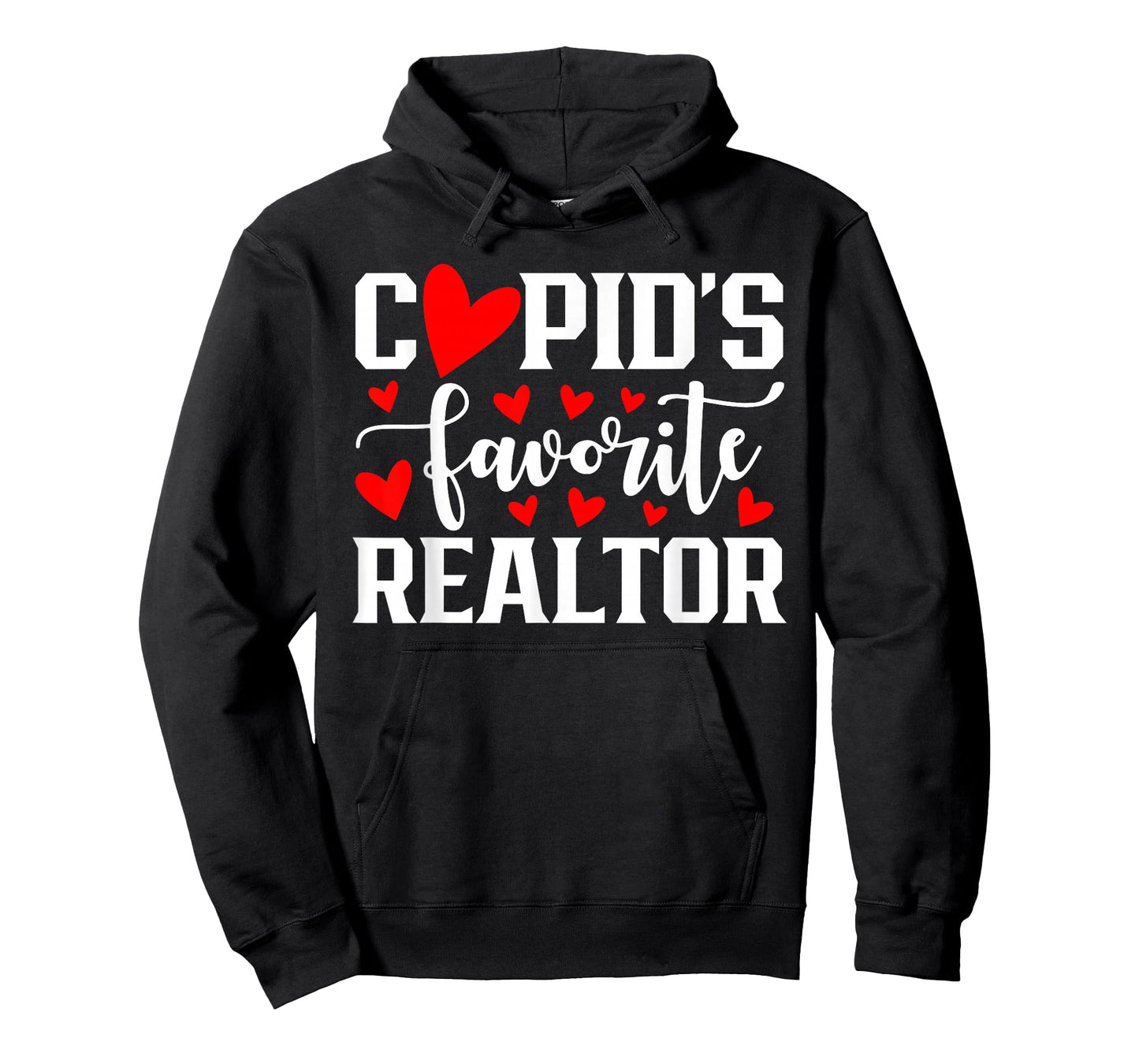 Cupid's Favorite Realtor Cute Heart Valentine's Day T-Shirt