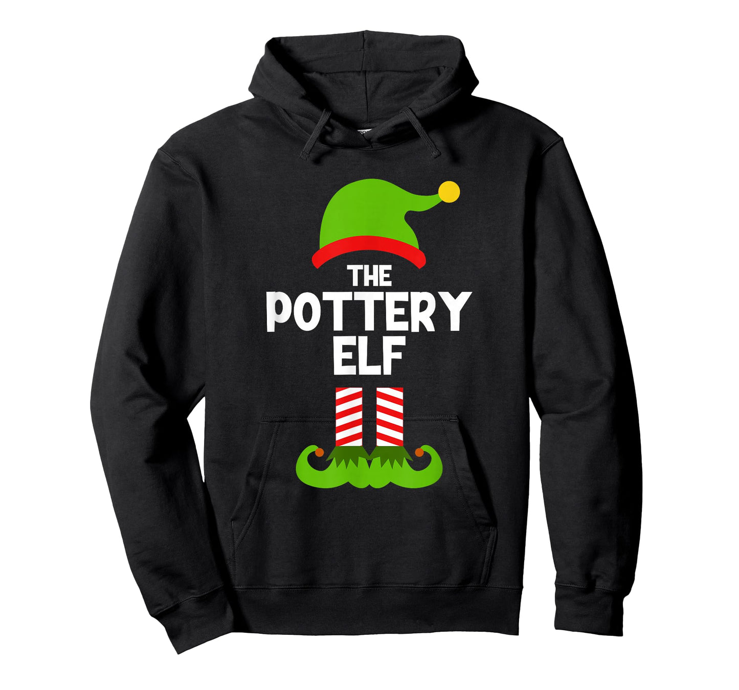 Funny I'm The Pottery Elf Christmas Xmas T-Shirt
