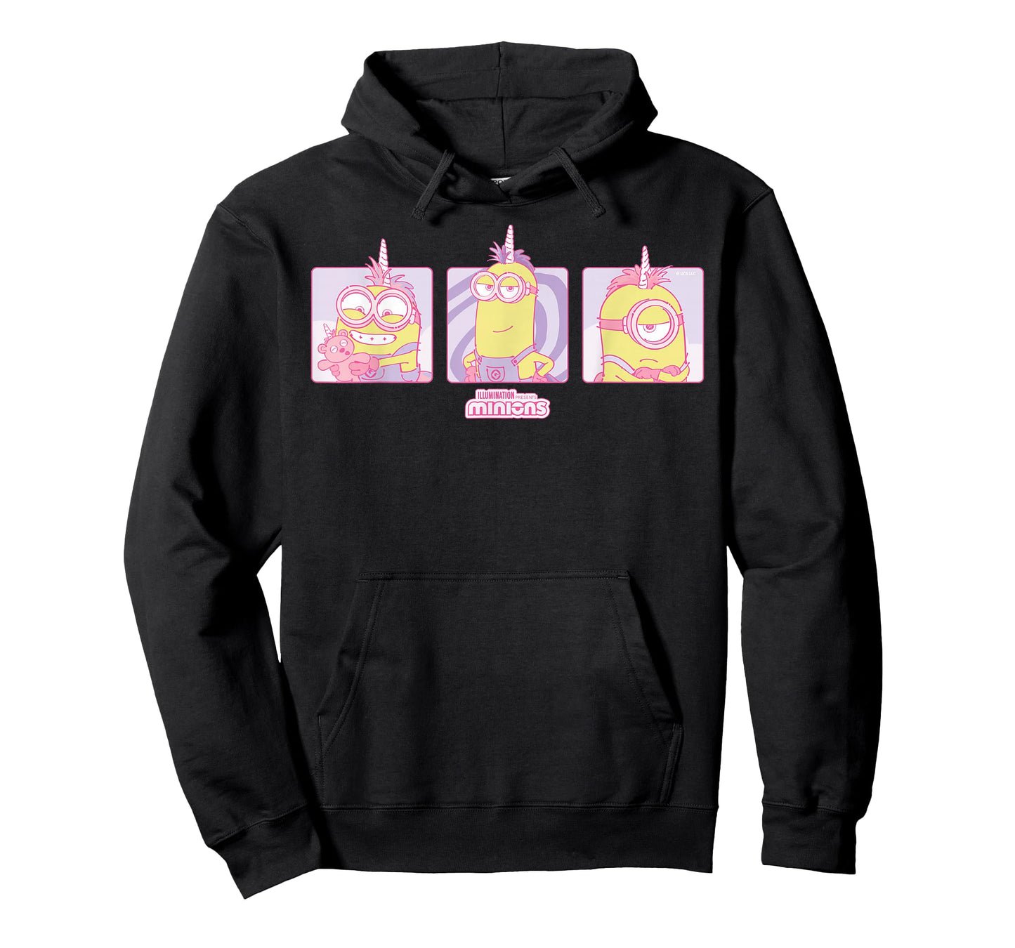 Minions Pastel Unicorn Grid T-Shirt