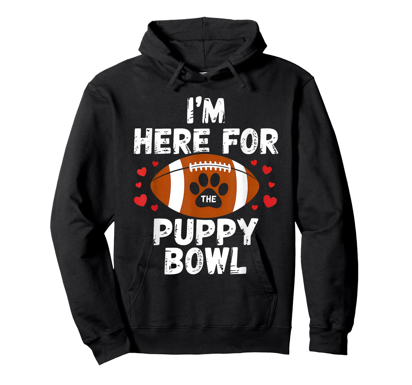 Funny Puppy Bowl Sunday Dog Fan American Football T-Shirt
