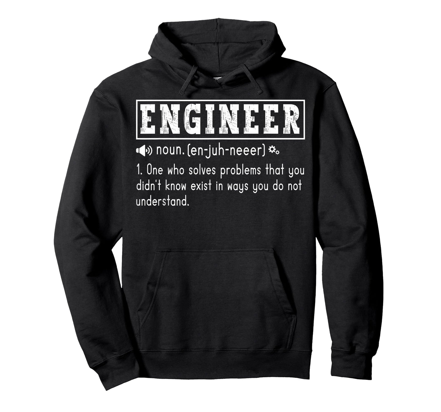 Engineer Definition Funny Engineering Problem Solver Humor T-Shirt