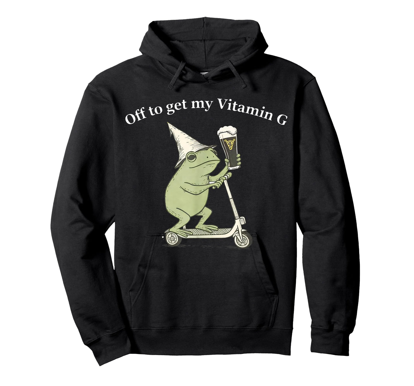 Funny St Patrick's Day Beer Frog Off to Get My Vitamin G T-Shirt