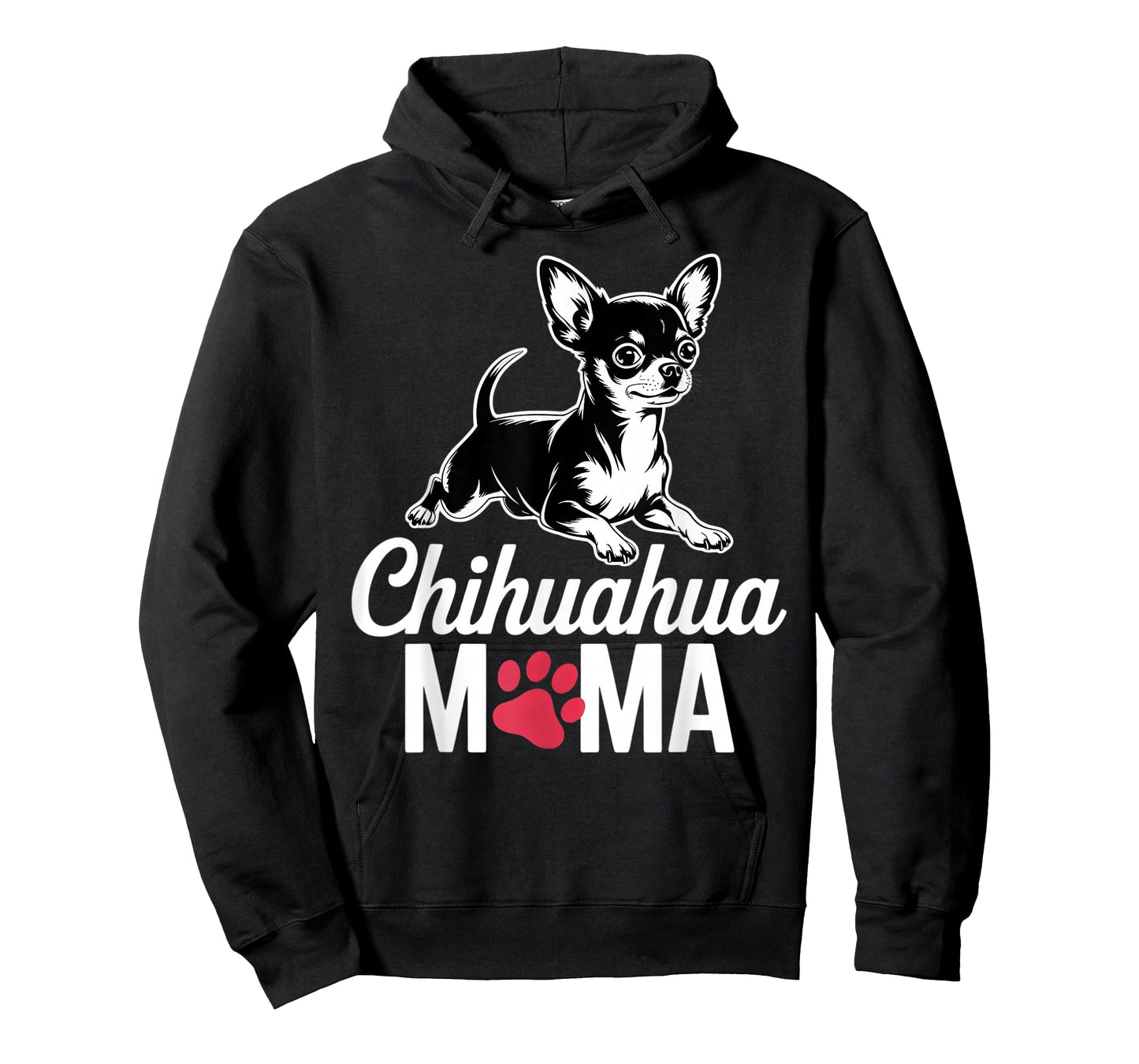 Chihuahua Mom Dog Lover Paw Women T-Shirt