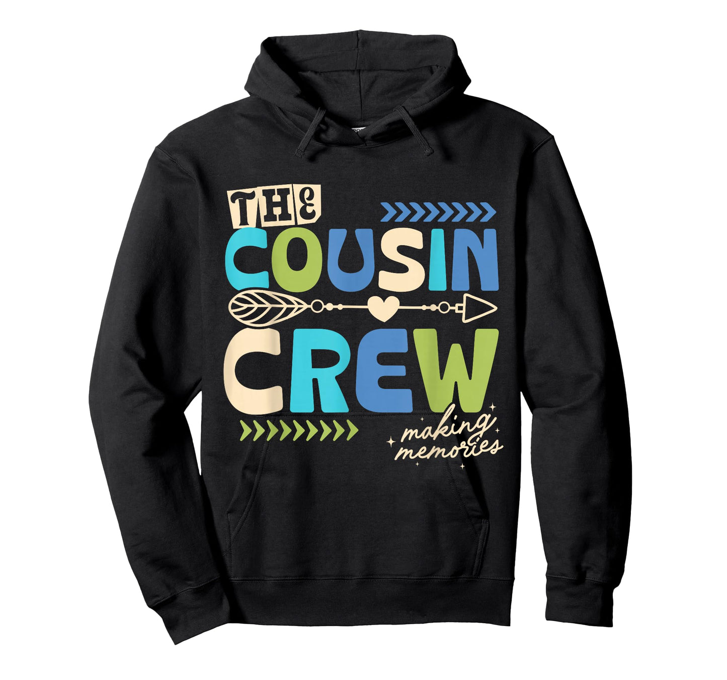 Cousin Crew 2026 Making Memories Family Vacation Camp Kids T-Shirt