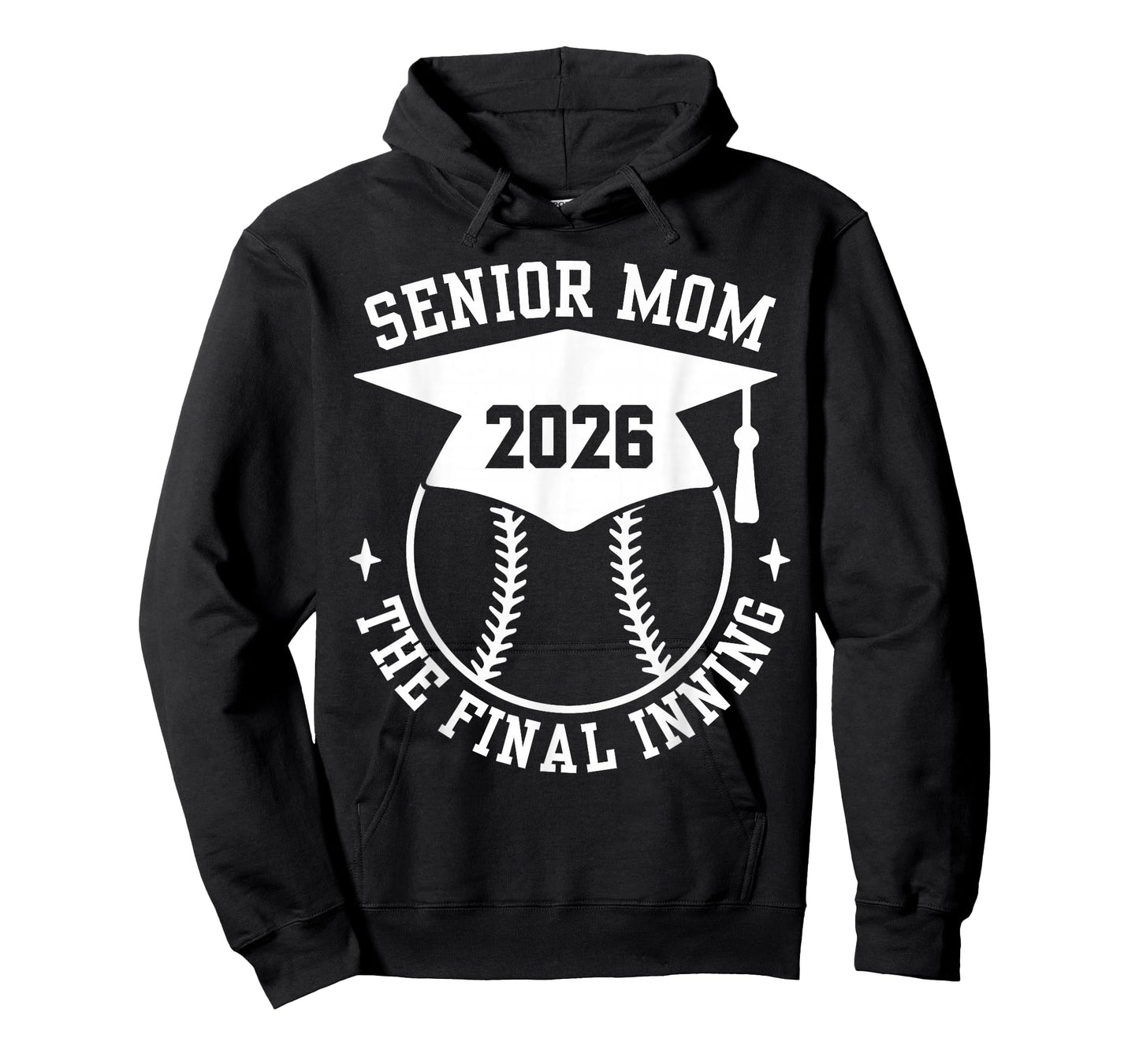 Senior 2026 Proud Softball Mom The Final Inning Graduation T-Shirt