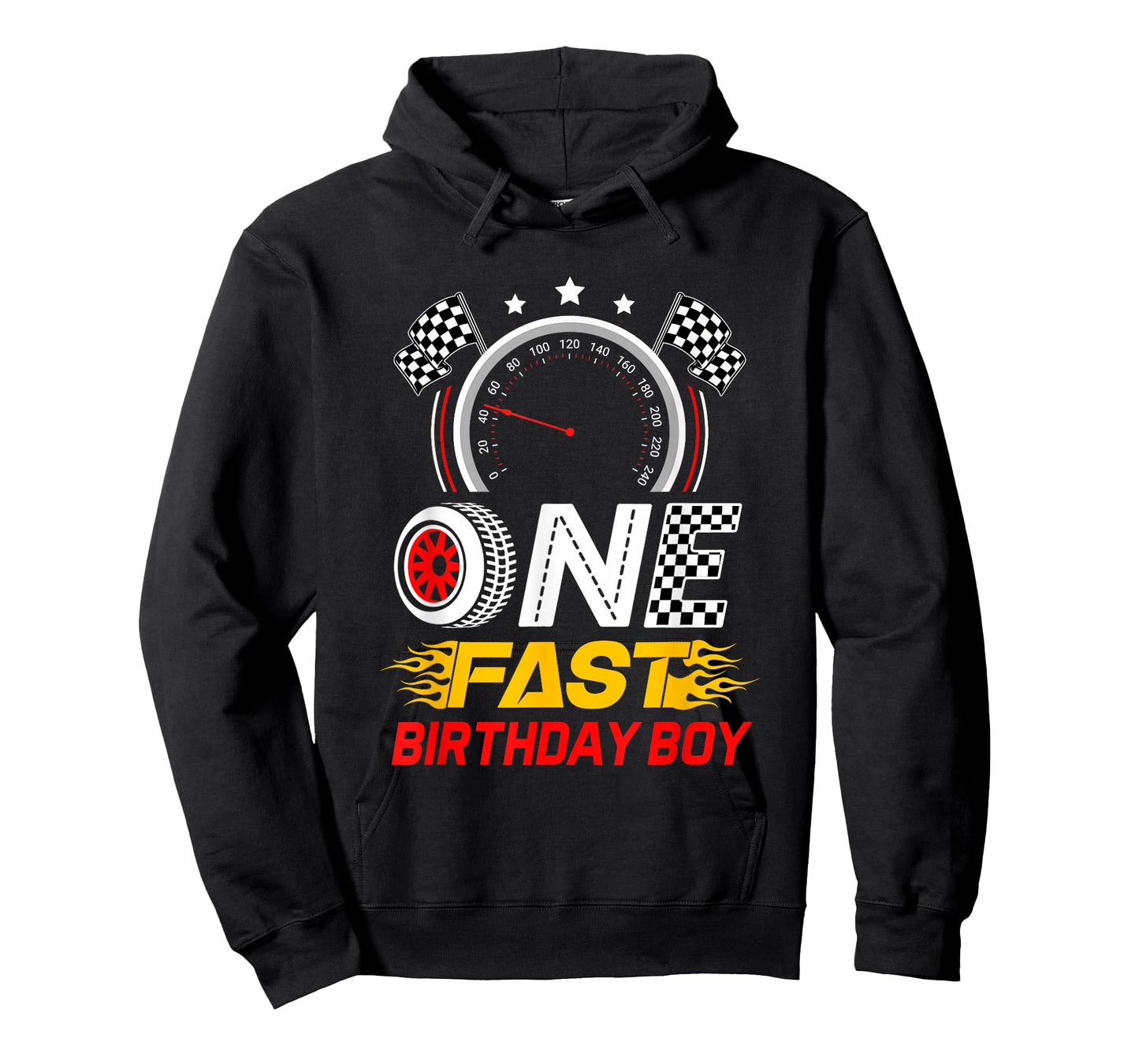 1St Birthday Racer One Fast Birthday Boy Race Car T-Shirt