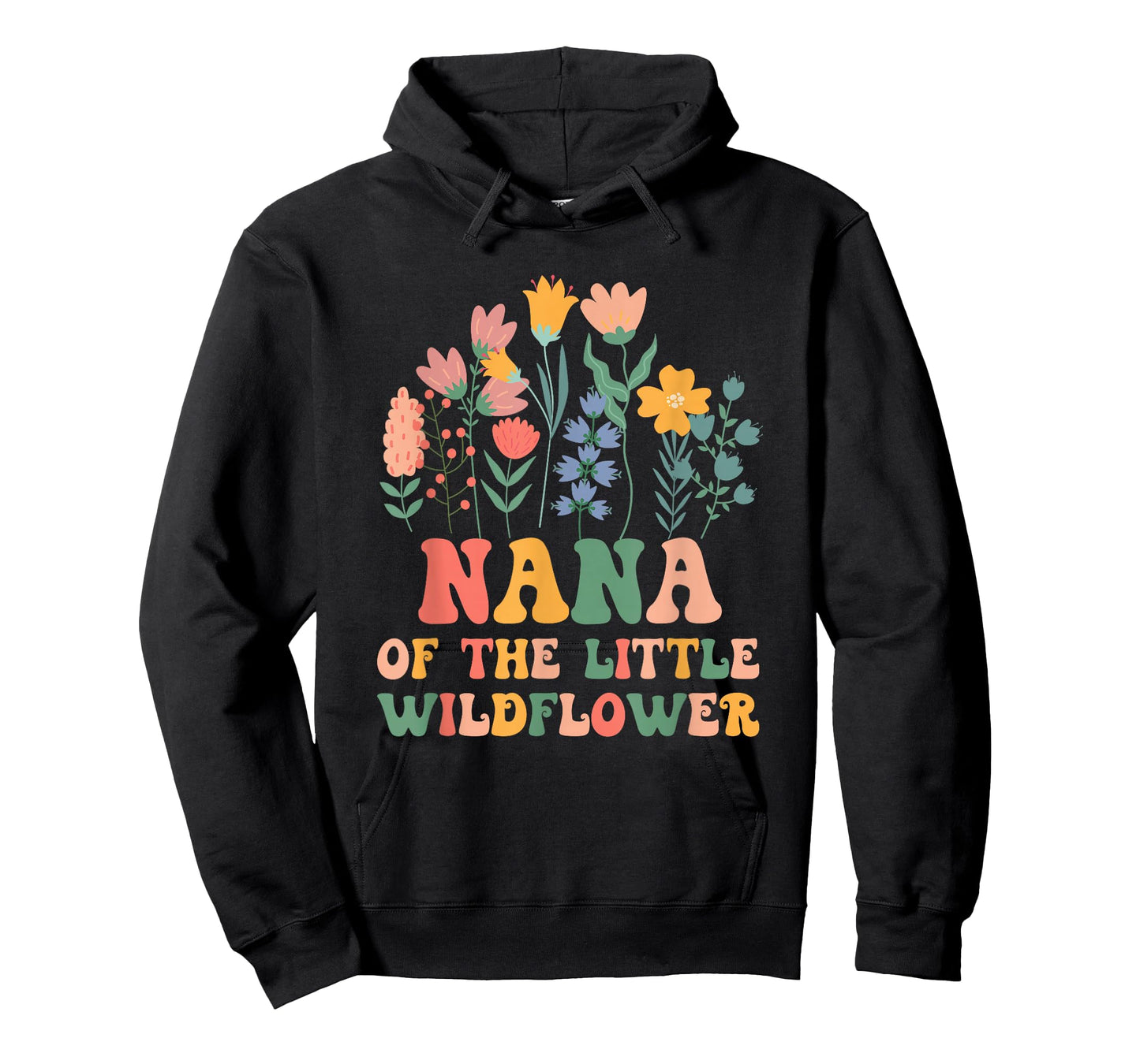 Nana of The Little Wildflower Baby Birthday Party T-Shirt