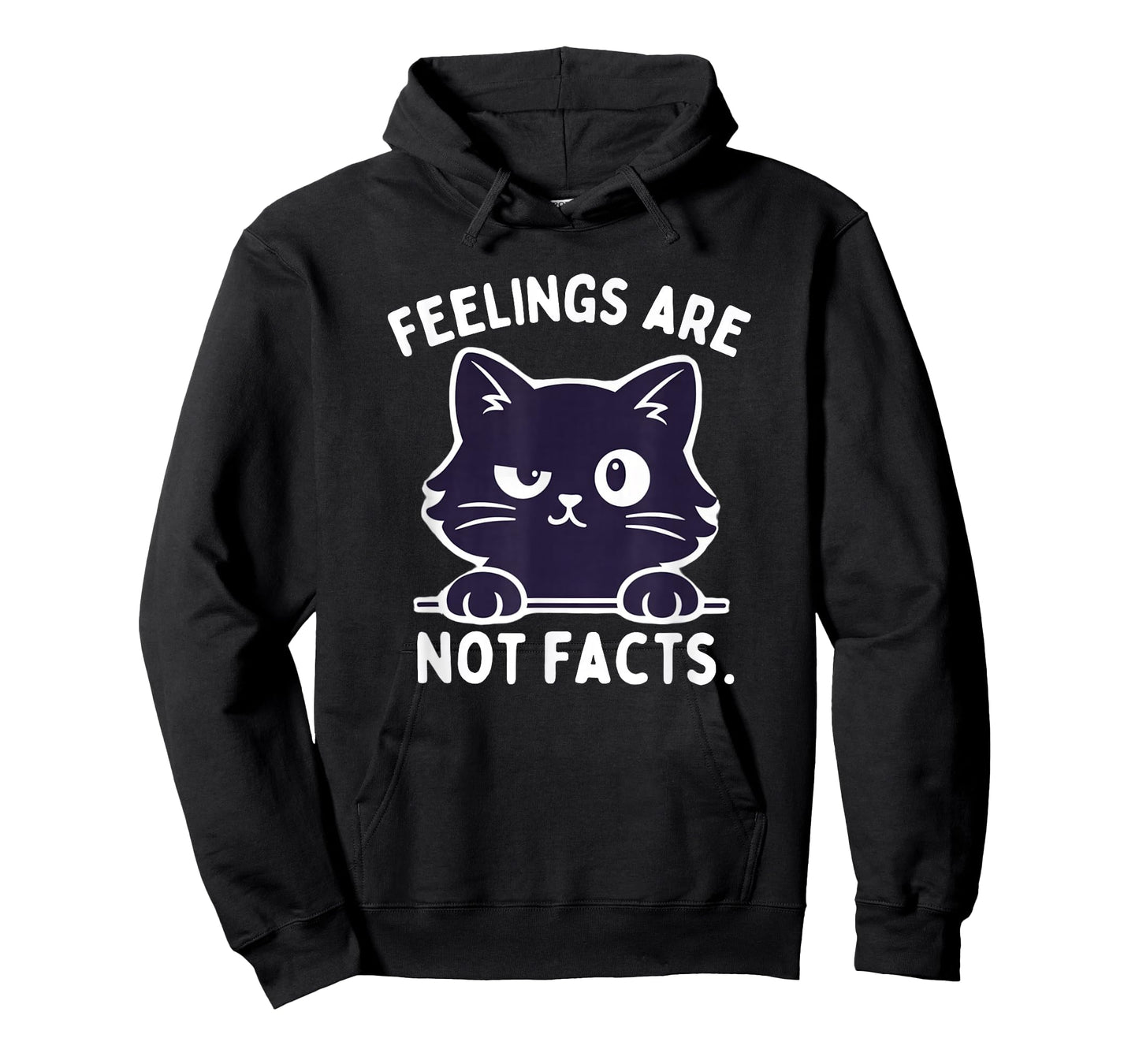 Feelings are Not Facts Cat Lover Therapist Coping Skills T-Shirt