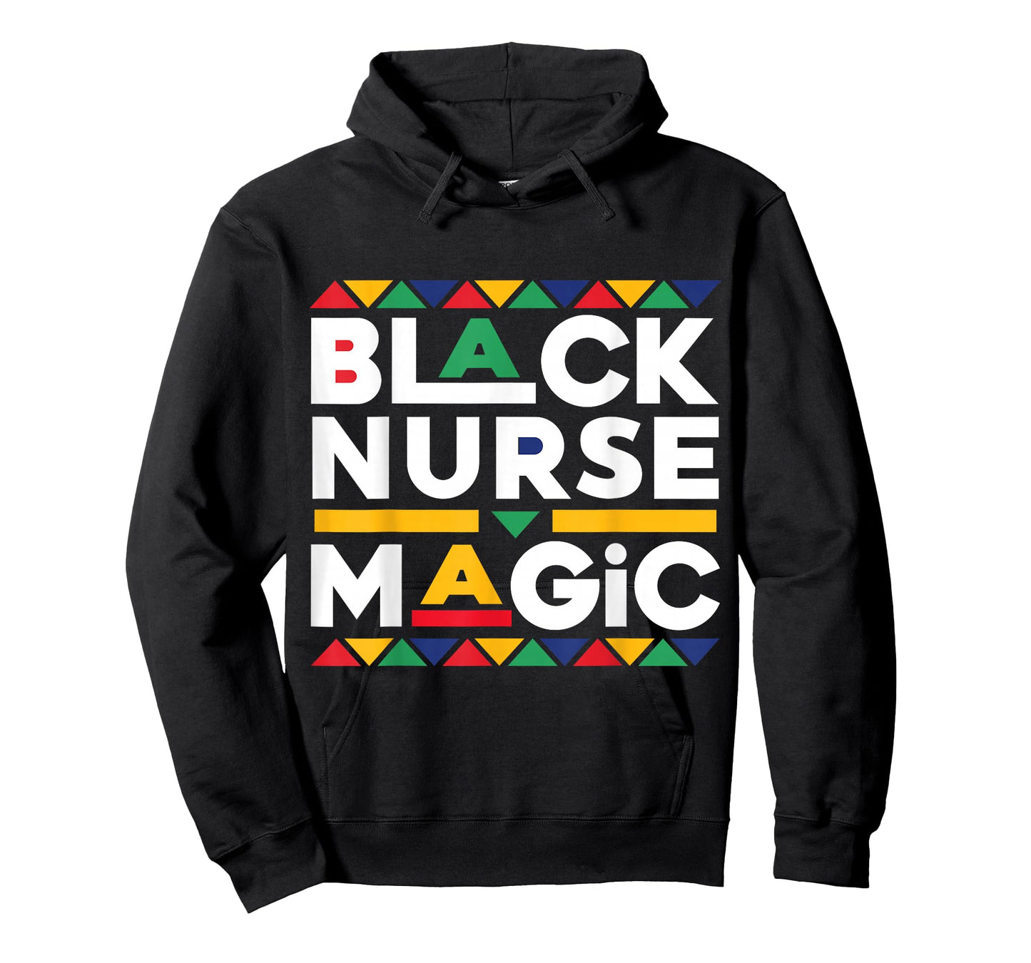 Pride Black Nurse Magic Black History Month Nurse T-Shirt