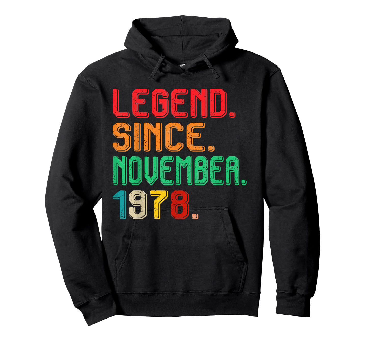 Legend November 1978 47th Birthday Men Women 47 Year Old T-Shirt