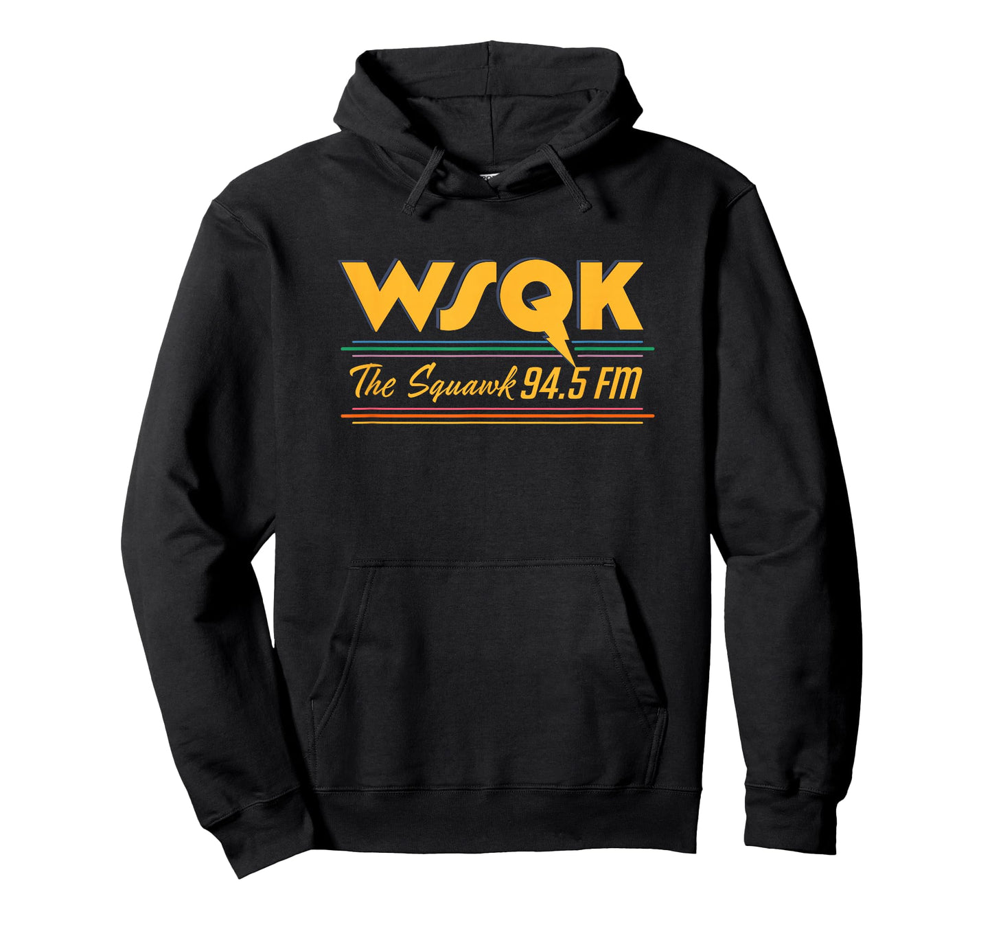 Stranger Things WSQK The Squawk 94.5 FM Radio Classic T-Shirt