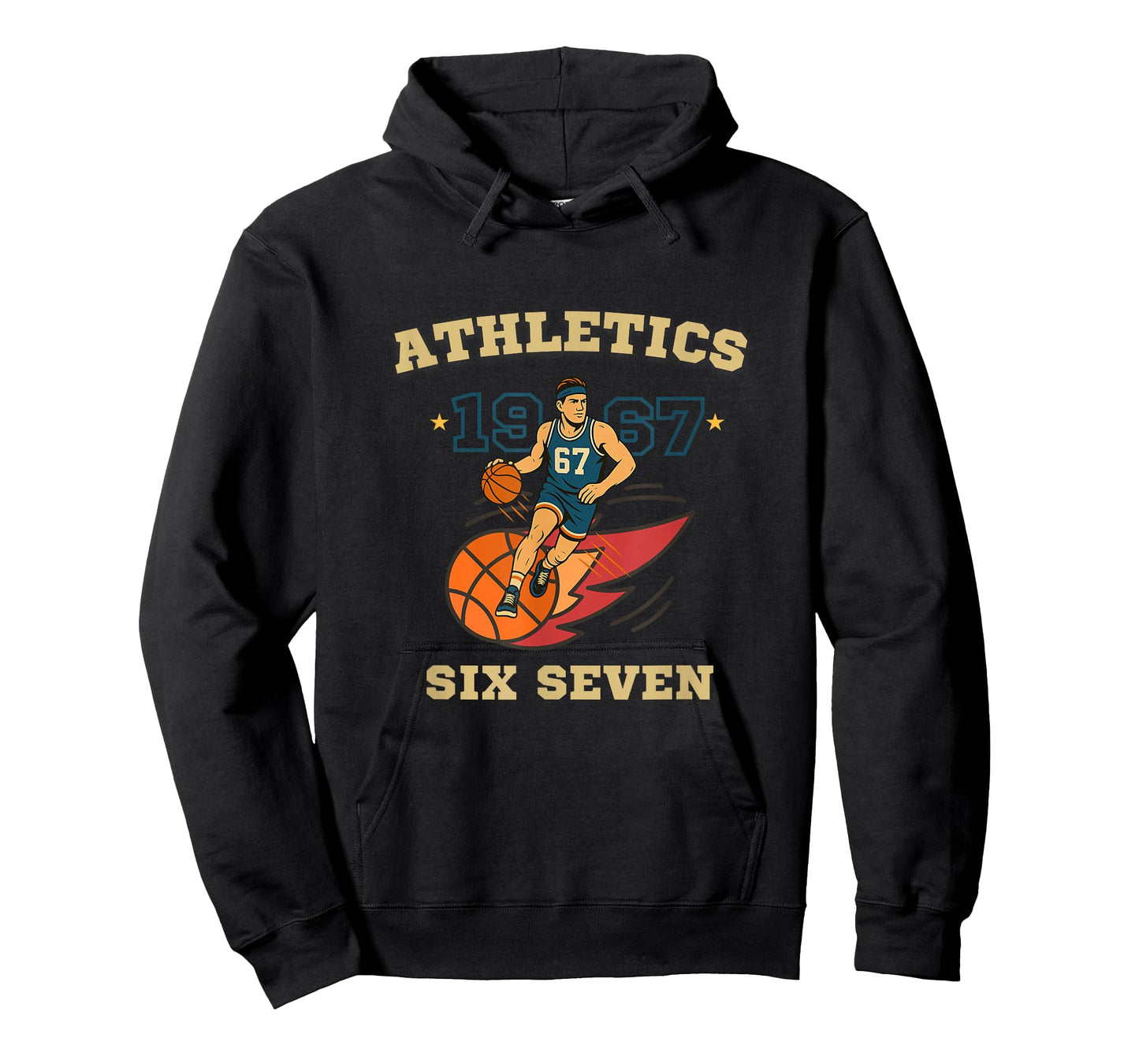 67 Basketball Alpha Gen - Basketball Lover Six Seven Meme T-Shirt