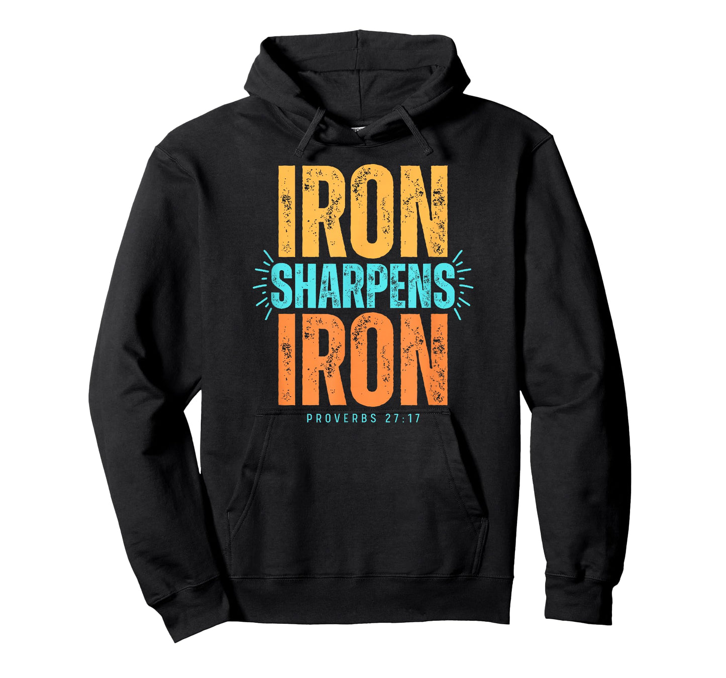 Iron Sharpens Proverbs Faith Unisex T-Shirt