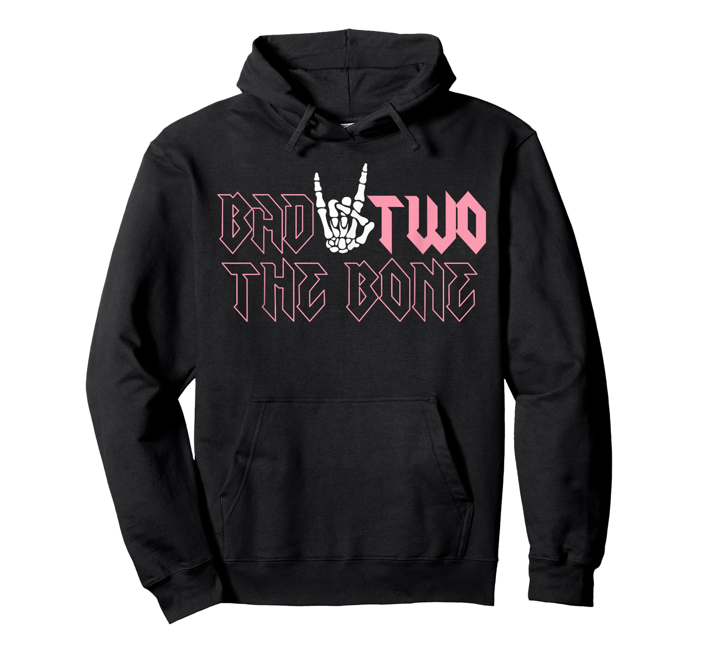 Bad Two The Bone Pink Birthday 2 Years Old Birthday T-Shirt