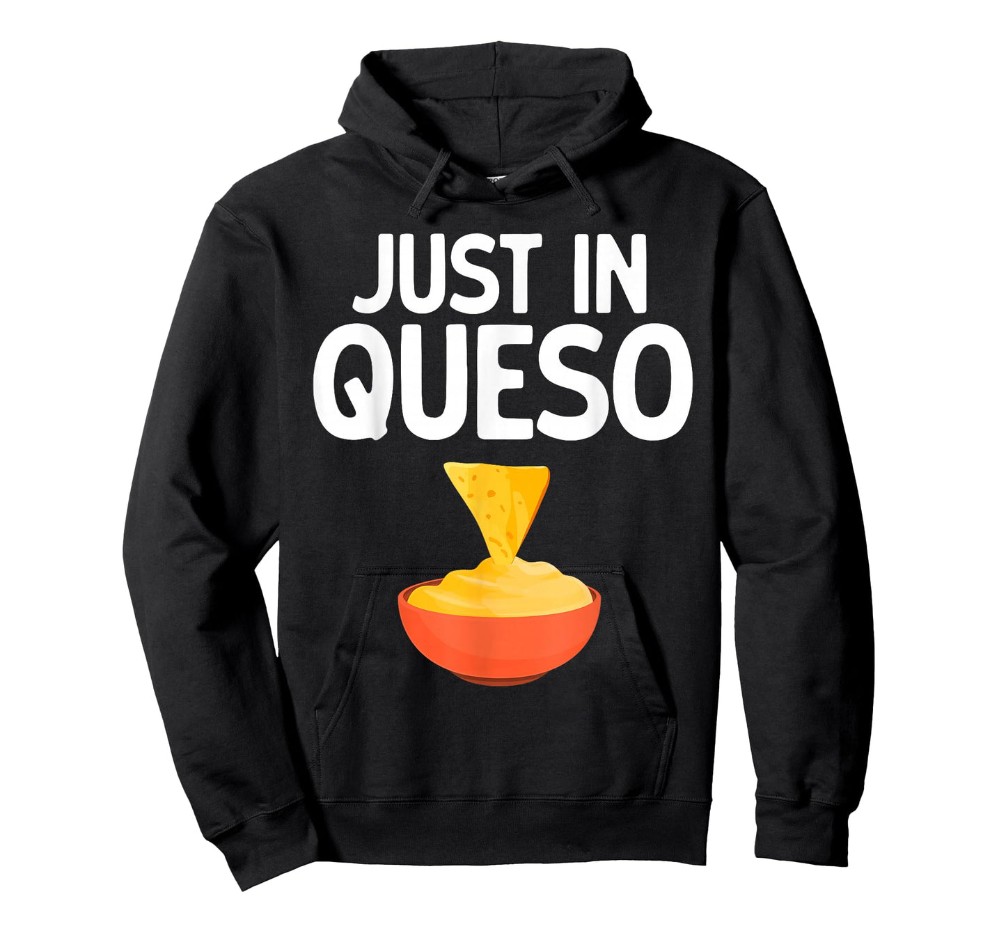 Funny Queso Art for Men Women Dip Cheese Lover Chips & Queso T-Shirt