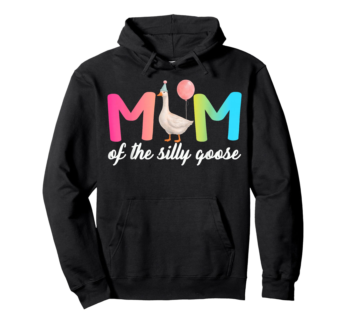 Mom of The Silly Goose First Birthday Party Family Matching T-Shirt