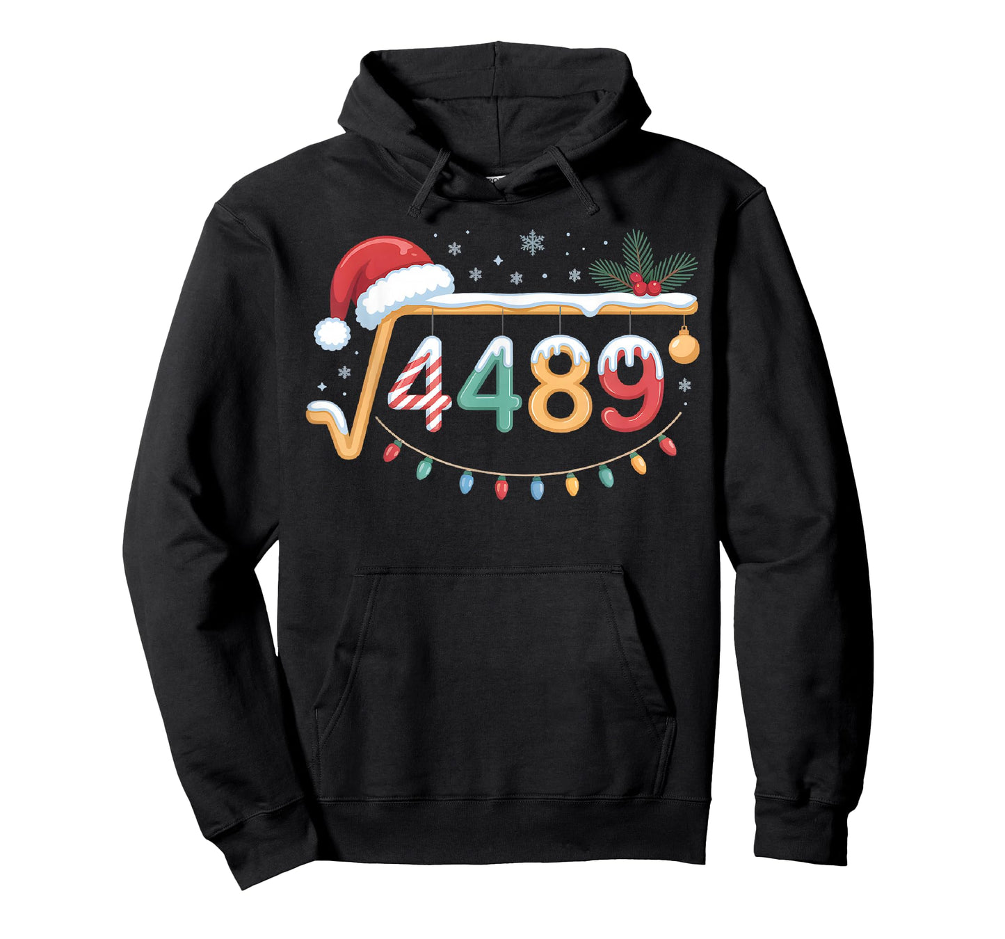 Square Root 4489 Funny 67 Meme Math Teacher 6 7 Christmas T-Shirt