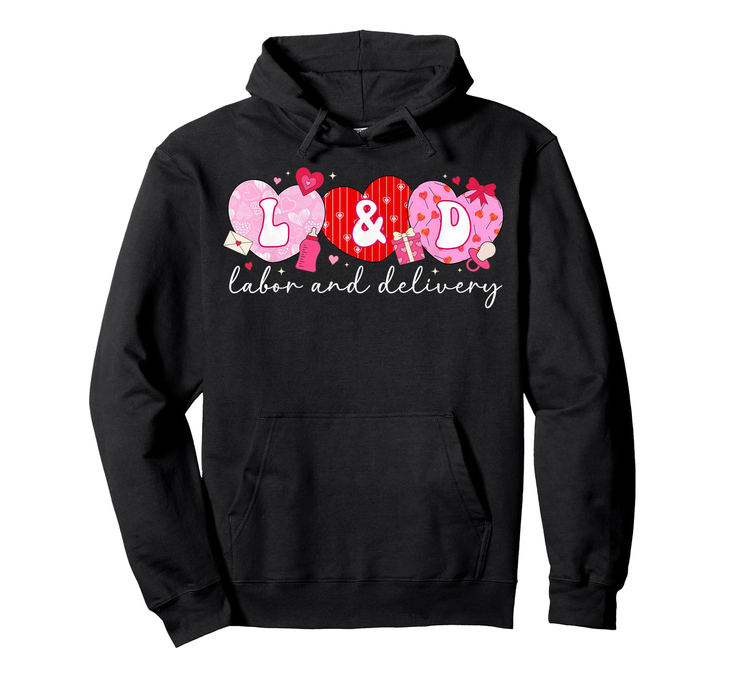 L&D Nurse Valentine Labor and Delivery Nurse Valentines Day T-Shirt