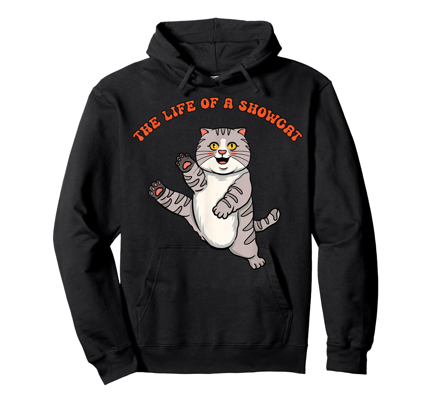 The Life of a Show Cat Girl Funny Kitten Lover Cat Mom Gift T-Shirt
