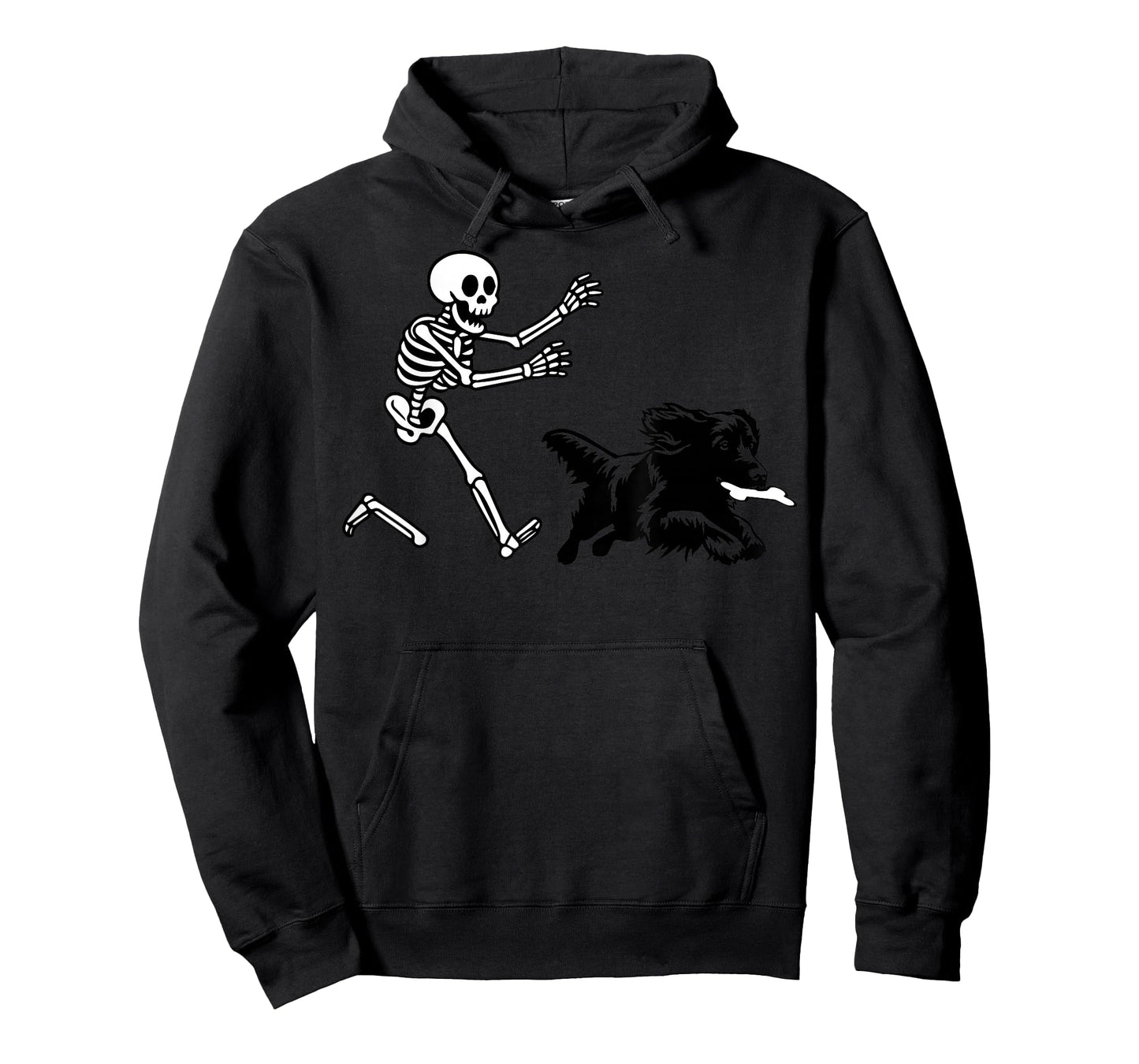 Funny Boykin Spaniel Running Skeleton Halloween T-Shirt