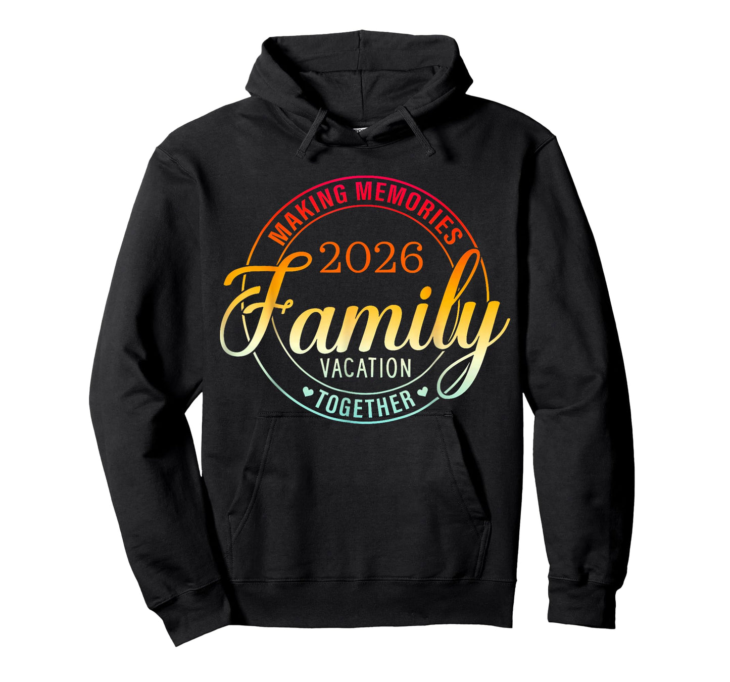 Family Vacation 2026 Family Matching Summer Vacation T-Shirt