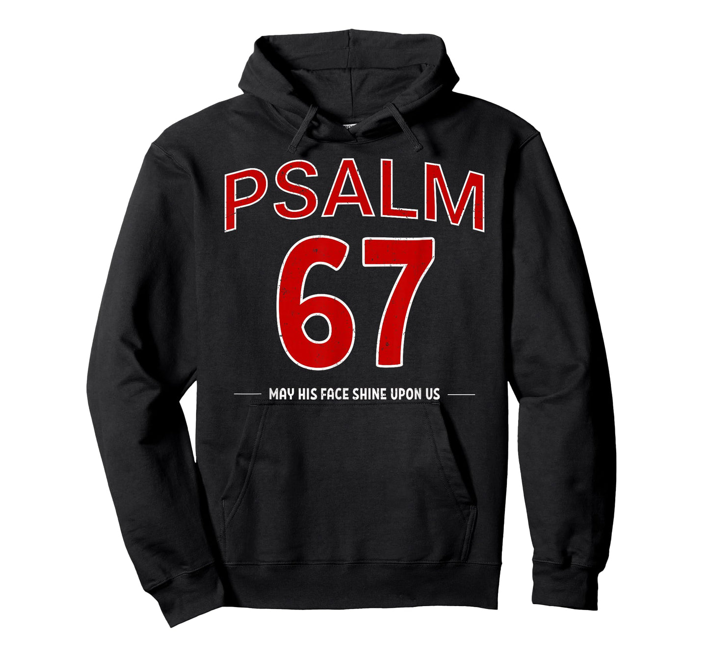 Psalm 67 May His Face Shine Upon Us Faith Christian T-Shirt