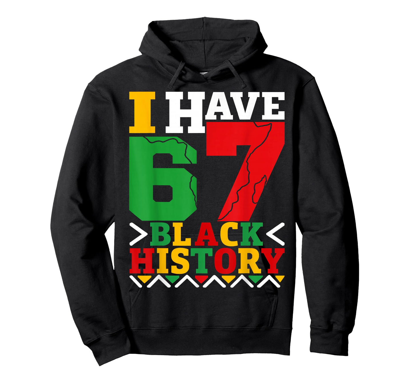 African American Pride I Have 67 Black History Month T-Shirt