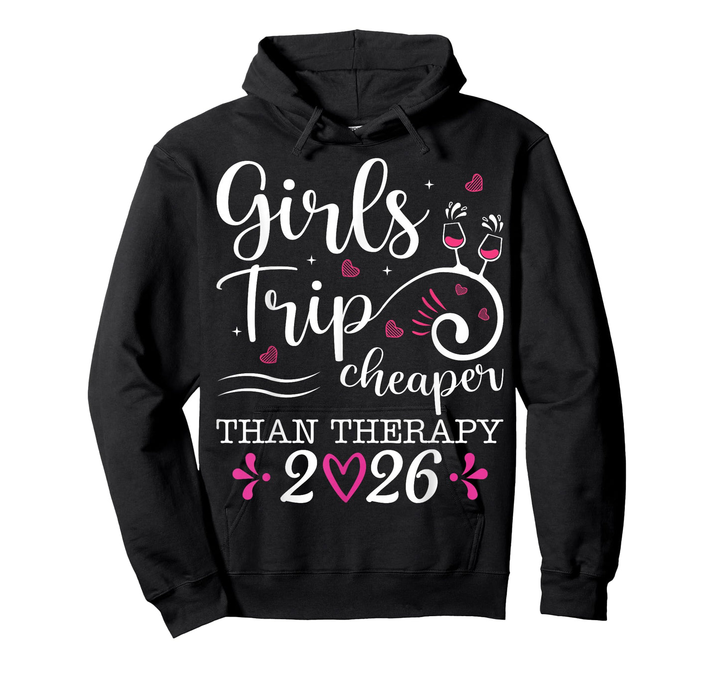 Girl's Trip 2026 Family Matching Weekend Vacay Lover Road T-Shirt
