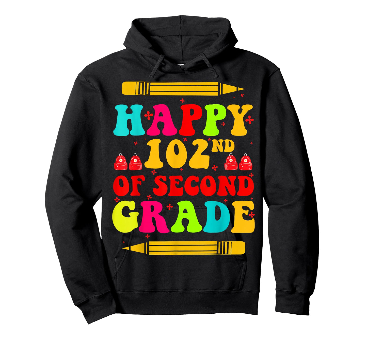Happy 102nd Day of 2nd Grade Happy 100 Days of School T-Shirt