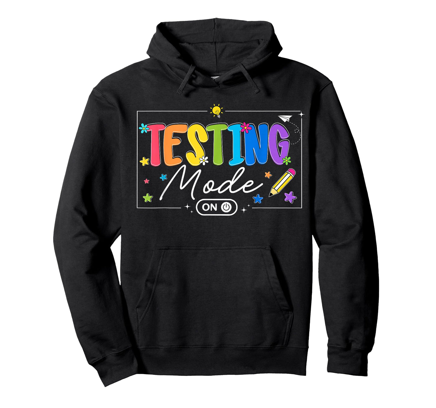 Testing Day Funny Testing Mode On Teacher Boy Girl Kids T-Shirt