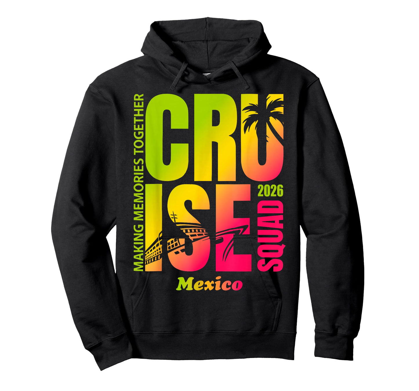 Cruise Squad 2026 Mexico Summer Trip Matching Family Group T-Shirt