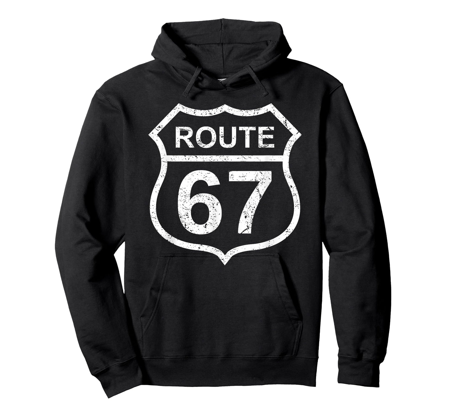 Route 67 Funny Six Seven 6 7 Meme Interstate Highway I-67 T-Shirt