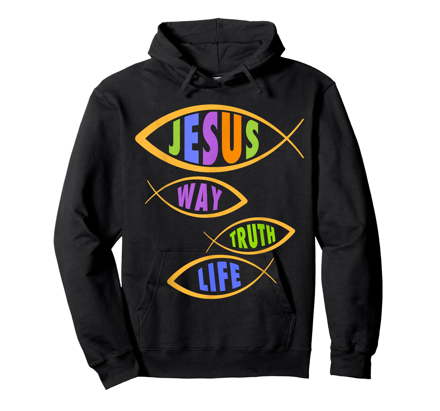 Bible Verse Christian Faith Jesus The Way Truth Life T-Shirt