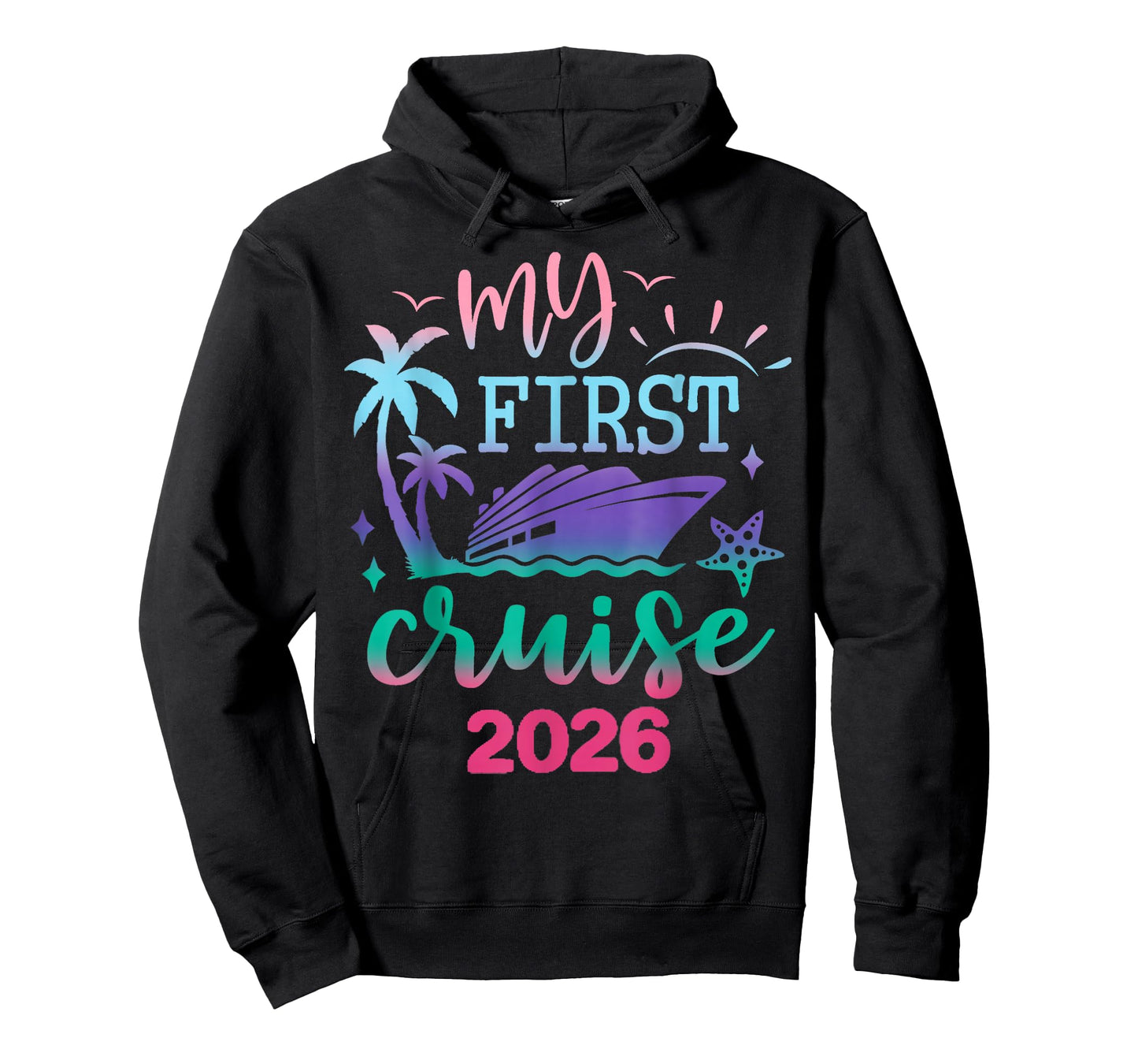My First Cruise 2026 Family Vacation Trip Ship Matching T-Shirt